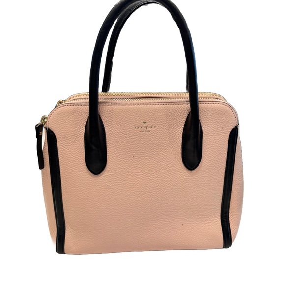 kate spade Handbags - Kate Spade Caroline Queeney Pink Leather Handbag Purse Bag NEW